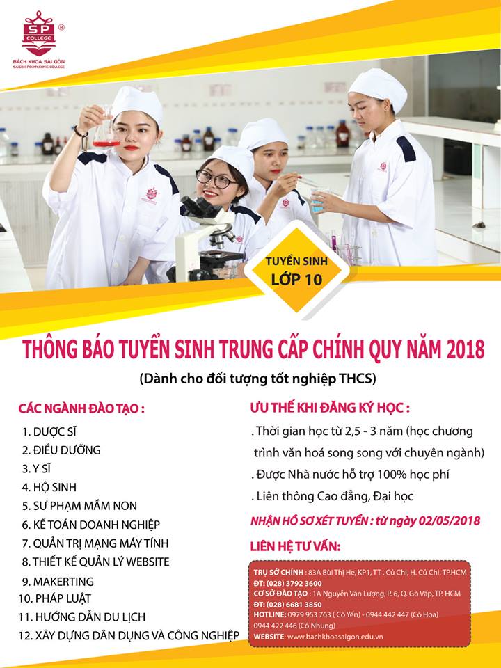 tốt nghiệp THCS học Trung cấp