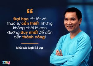 đại học không phải là con đường duy nhất