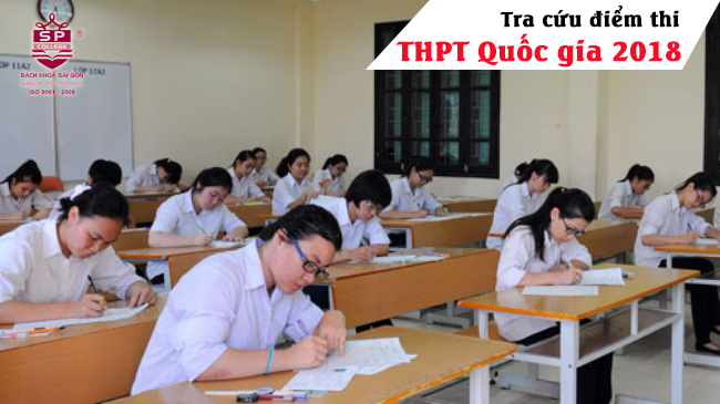 tra cứu điểm thi tốt nghiệp THPT năm 2018