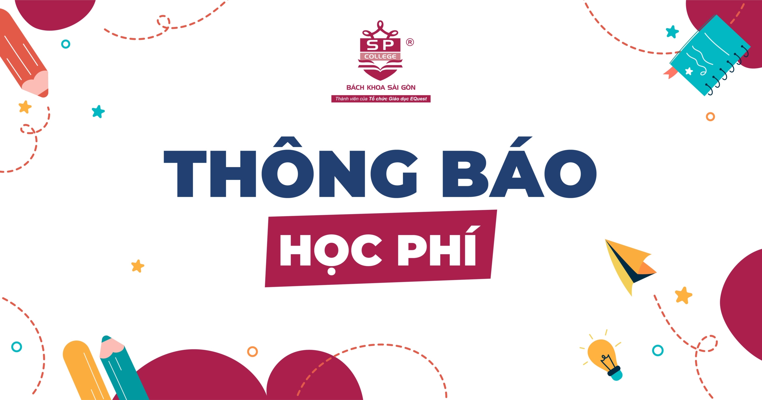 thông báo thu học phí