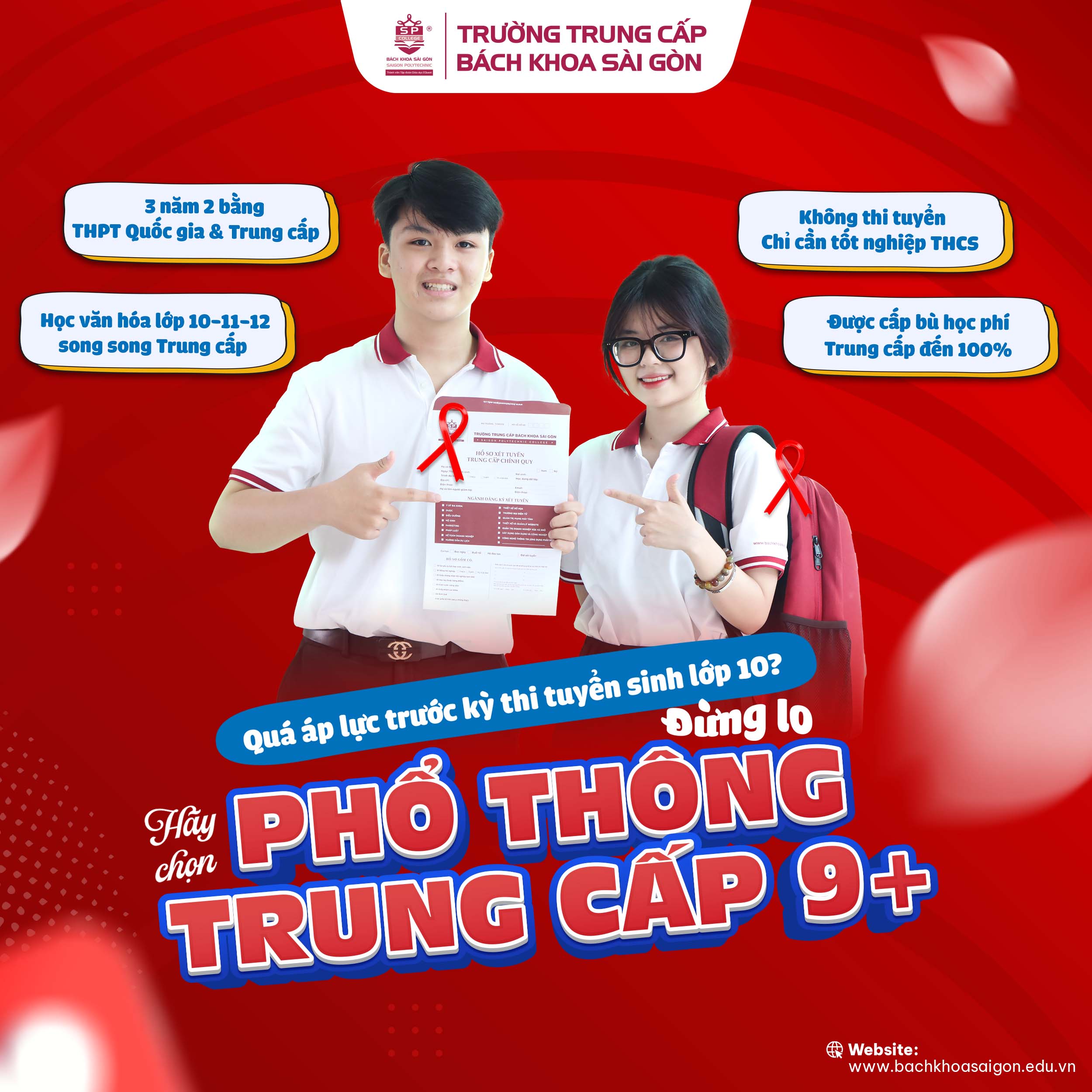 Học lớp 10 và trung cấp