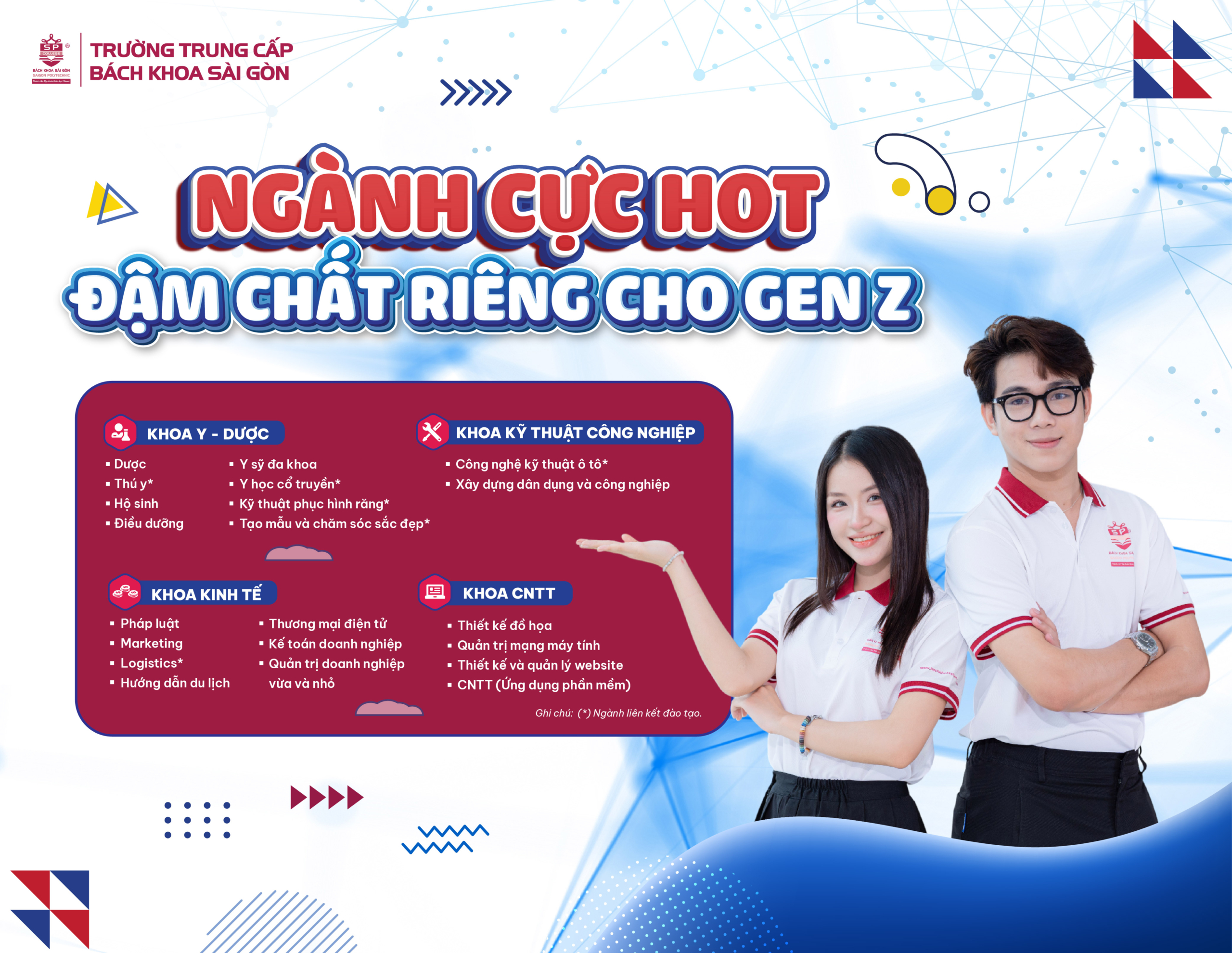Trường trung cấp Bách Khoa Sài Gòn tuyển sinh 21 ngành học năm 2026