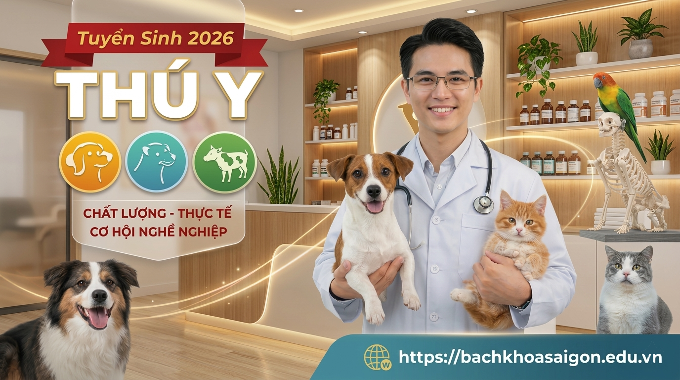 Tuyển sinh trung cấp thú y năm 2026