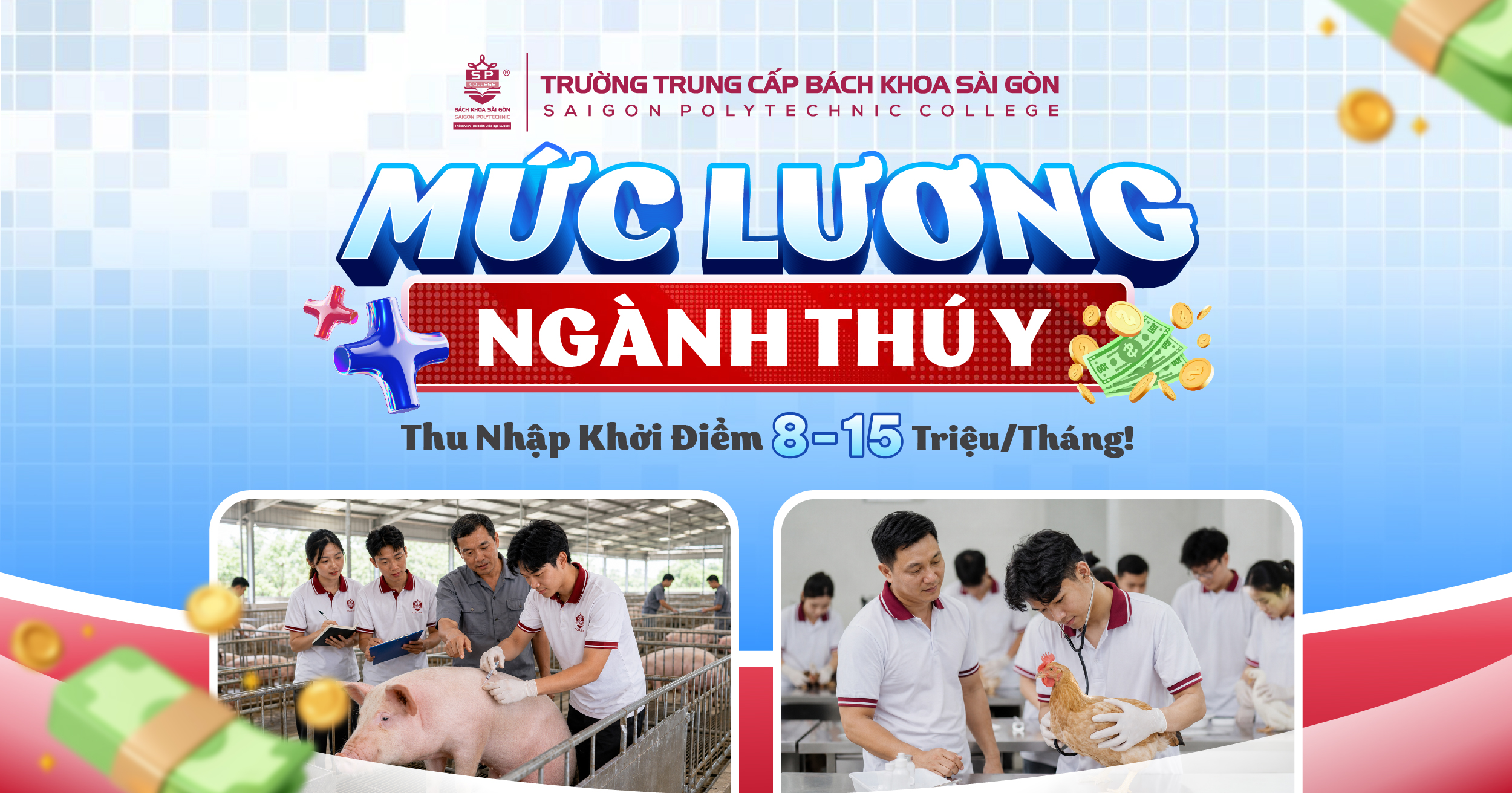 Học Trung cấp Thú y ra làm gì? Cơ hội việc làm & Mức lương chi tiết