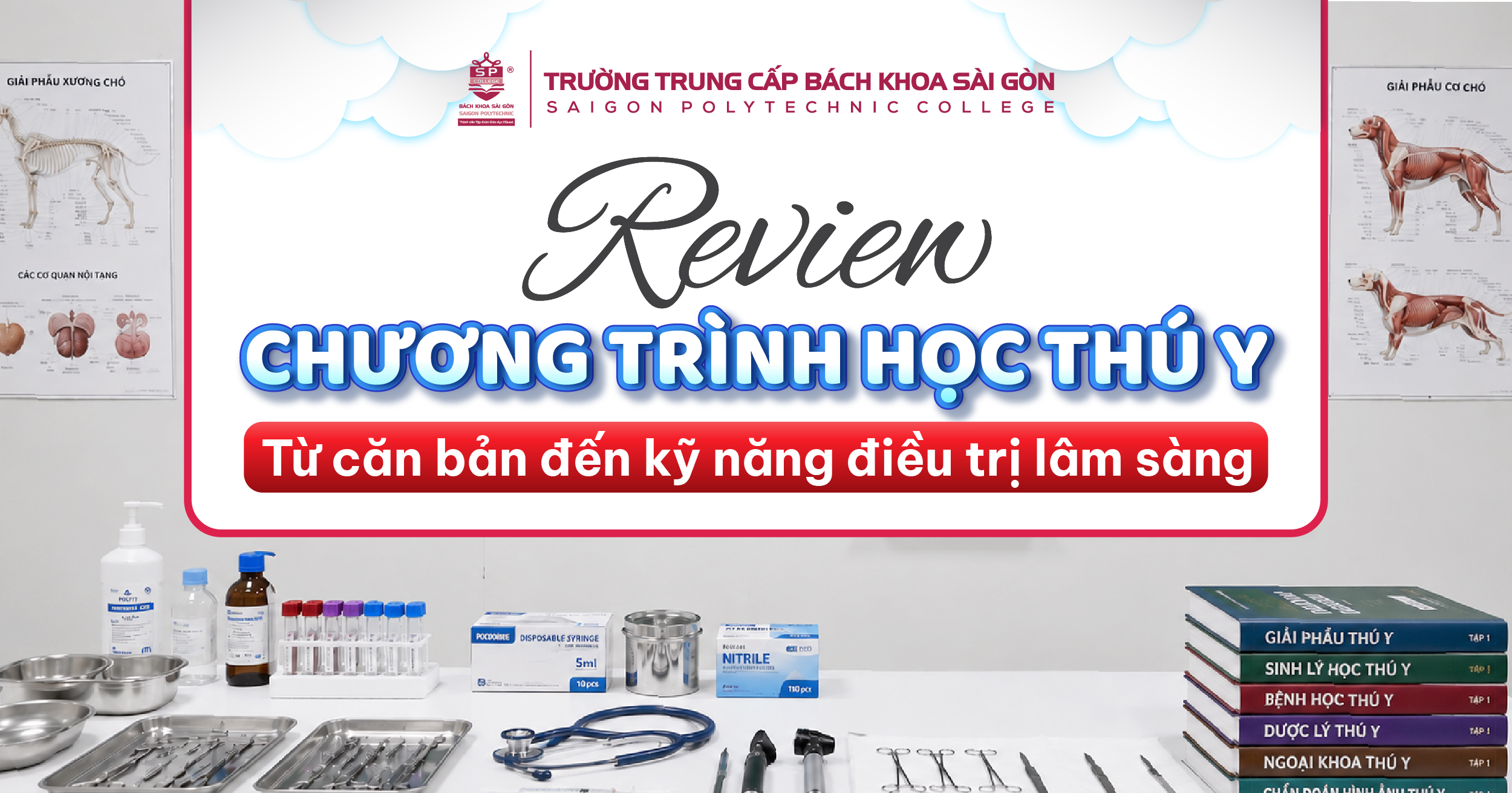 chương trình học trung cấp thú y