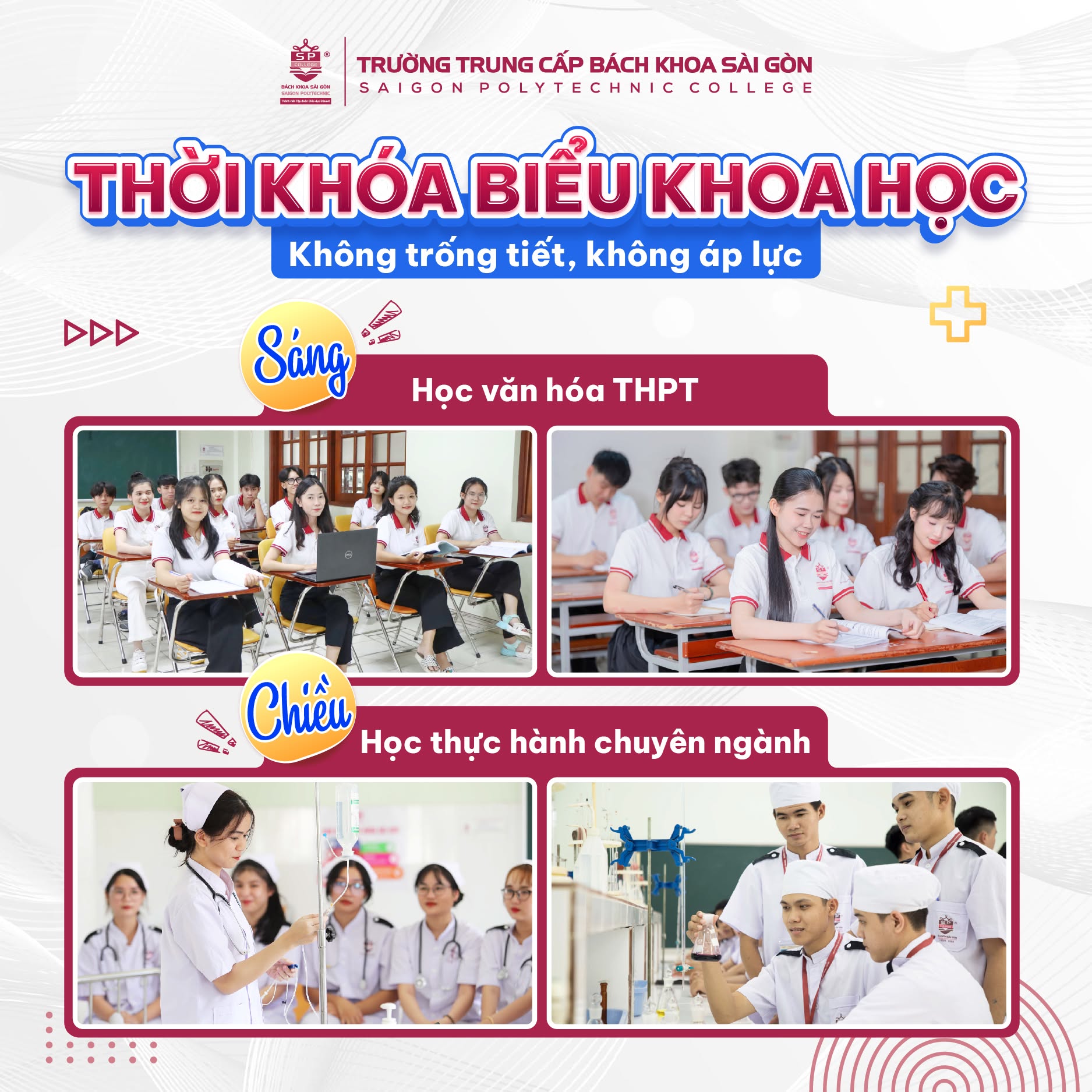 Học phí văn hóa hệ Phổ thông Trung cấp 9+ năm 2026 chỉ 1.300.000 đồng/tháng 2 Hoc-phi-van-hoa-he-pho-thong-trung-cap-9+-tai-Bach-Khoa_Sai-Gon